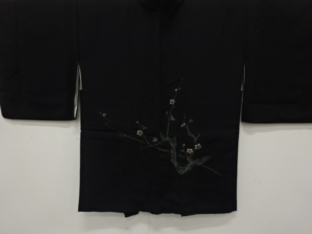 JAPANESE HAORI / URUSHI / WOVEN BRANCH UME